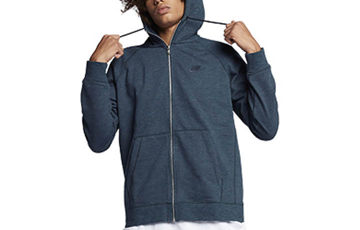 Nike Nike Sweatshirts Men's Deep Sea Blue Hooded Moderate Regular