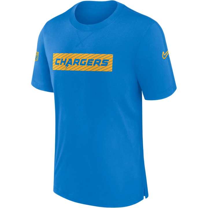 Nike Nike Los Angeles Chargers Sideline Player Men's Nike Dri FIT Nfl T Shirt