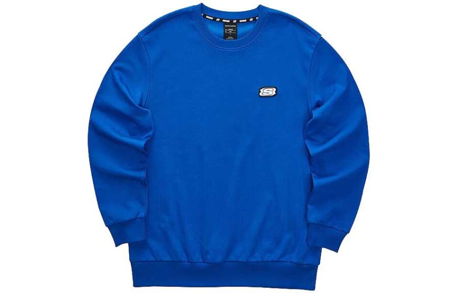Skechers Sweatshirts Men's Celestial Blue/00JG Crew Neck Moderate Regular