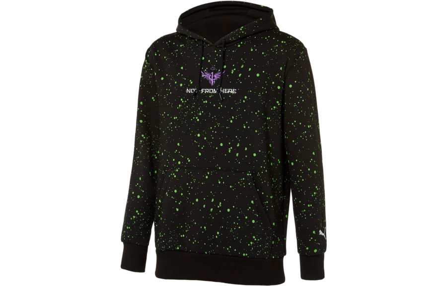 PUMA Sweatshirts Men's Black Hooded Moderate Other