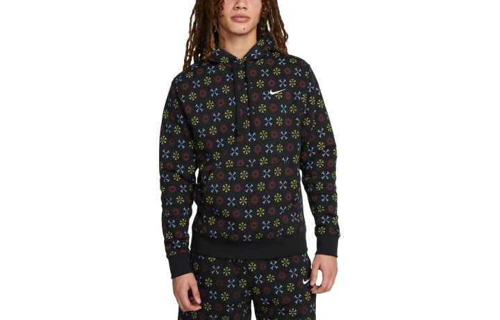 Nike Nike Sweatshirts Men's Black Hooded Moderate Other