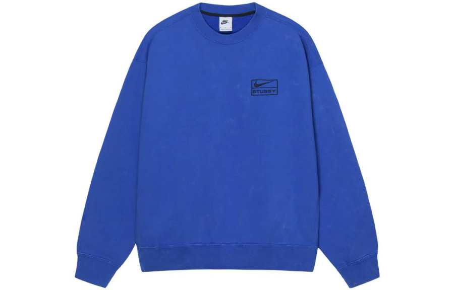 Nike Nike X Stussy Acid Wash Crew Fleece Asia Sizing