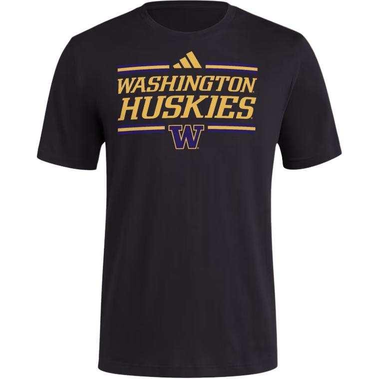Adidas Adidas Free Shipping With AdiClub Washington Huskies Tee