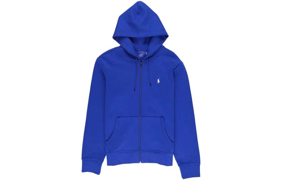 Polo Ralph Lauren Logo Embroidered Zipped Hoodie