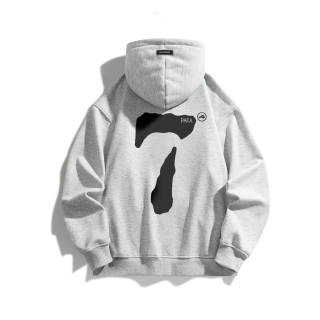 PAKA Sweatshirts Unisex Hooded Non Detachable Moderate