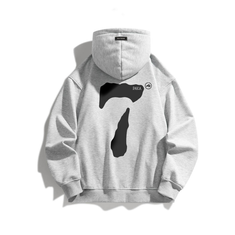 PAKA Sweatshirts Unisex Hooded Non Detachable Moderate