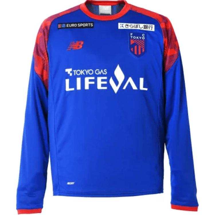 New Balance New Balance FC Tokyo T Shirt Unisex Blue