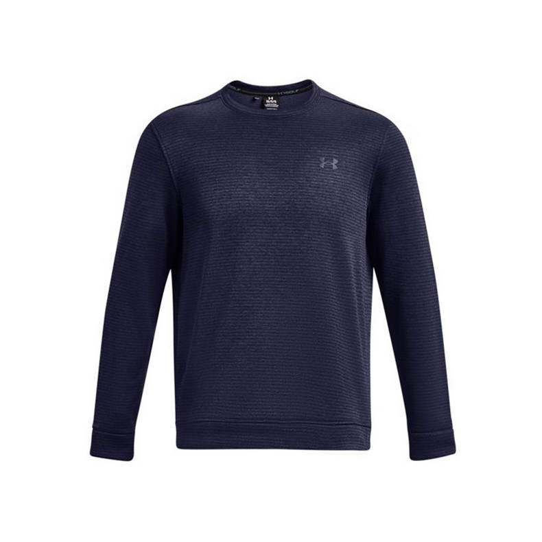 Under Armour Sweatshirts Men's Blue Crew Neck Moderate Regular