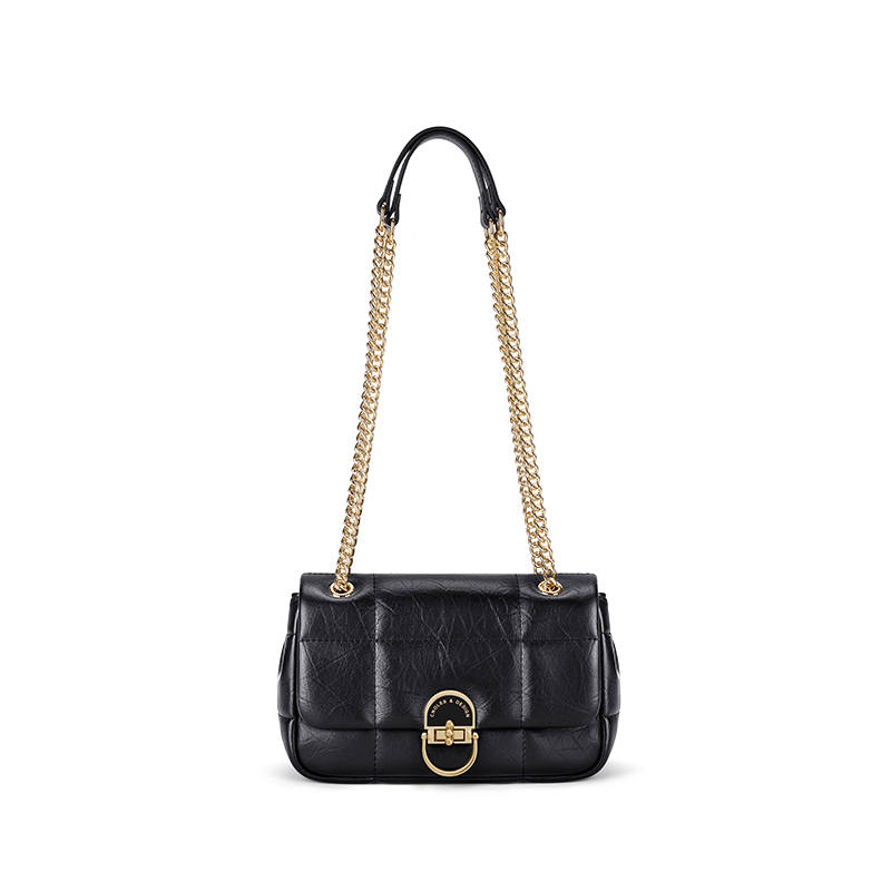 CNOLES Shoulder Bag, Underarm Crossbody Bag Casual Work Date Cow Leather Regular Women's Multicolor