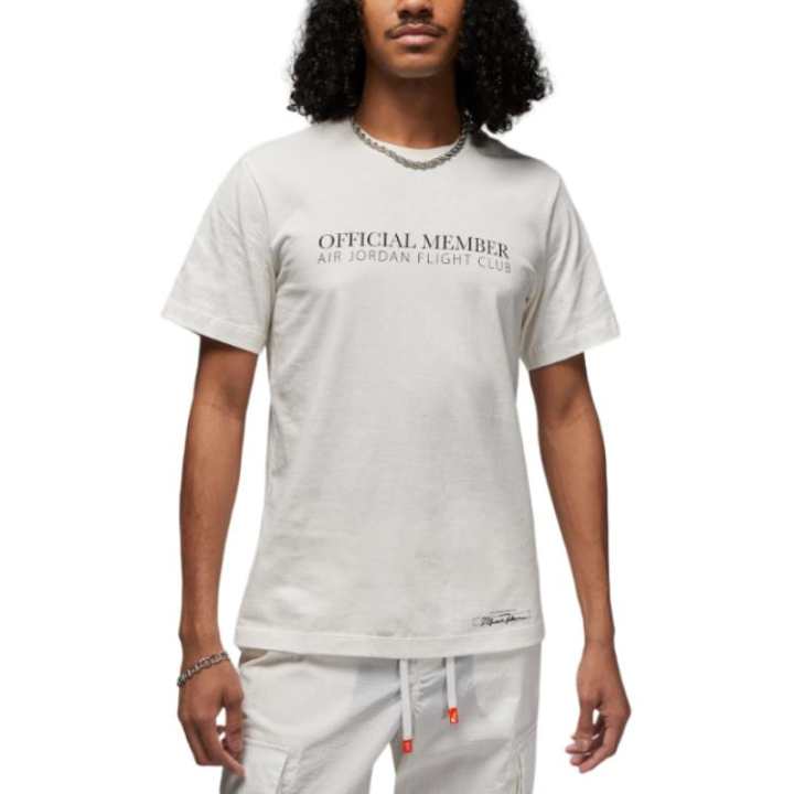 Jordan Jordan T Shirts Men's White Crew Neck
