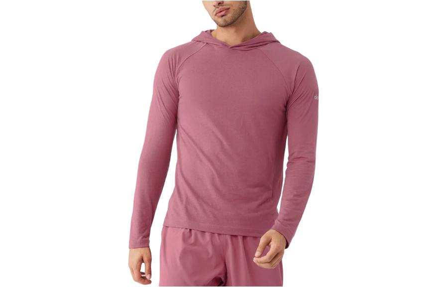 Alo Yoga CORE HOODED RUNNER Sweatshirt Men's