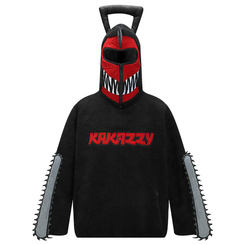KAKAZZY Sweatshirt Unisex Black