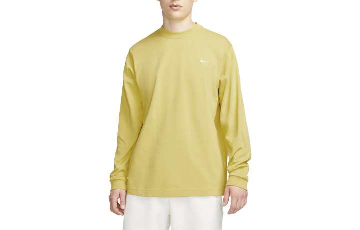 Nike Nike Sweatshirts Men's Gold Crew Neck Thickened Regular