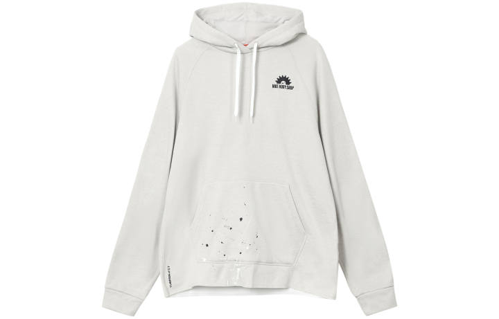Nike Nike Sweatshirts Men's White Hooded Moderate Regular