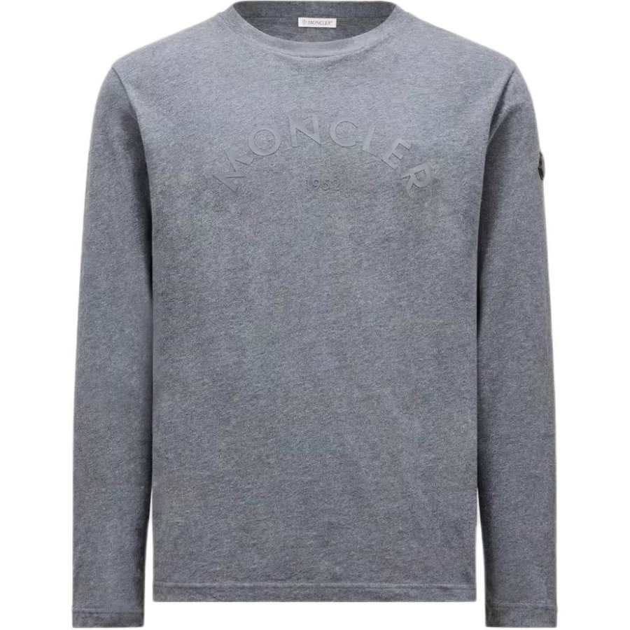 Moncler Logo Printed Long Sleeved T Shirt