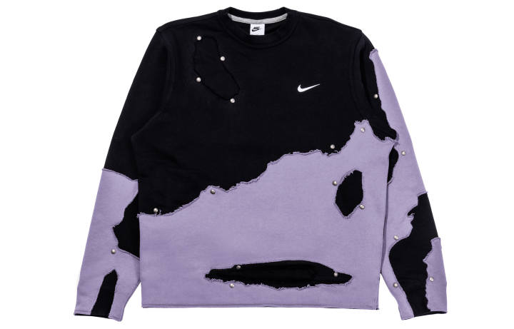 Nike Nike Sweatshirts Men's Black Crew Neck Moderate Regular