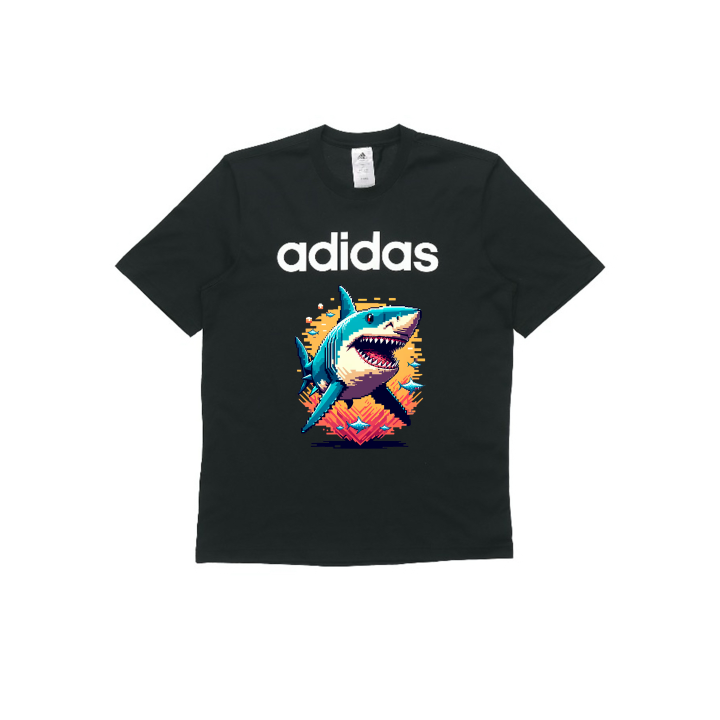 Adidas Adidas SharkShock T Shirt Unisex Black