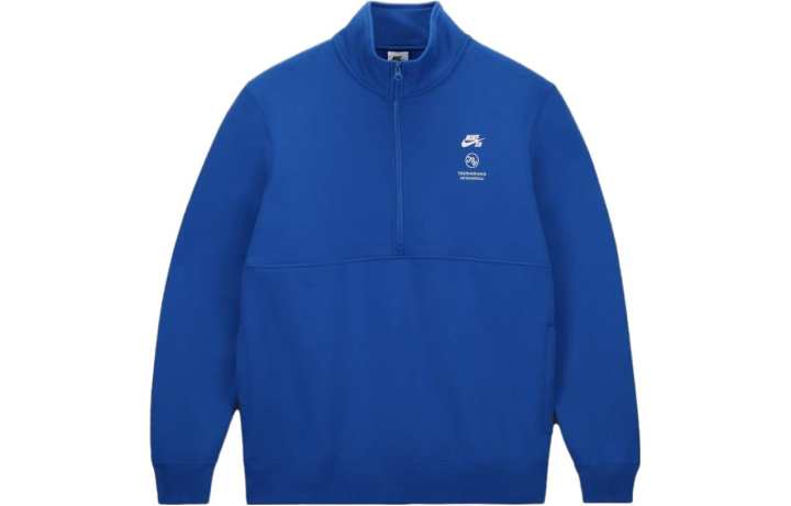 Nike Nike Sb X Fly Streetwear 1/2 Zip Fleece Skate Top Asia Sizing