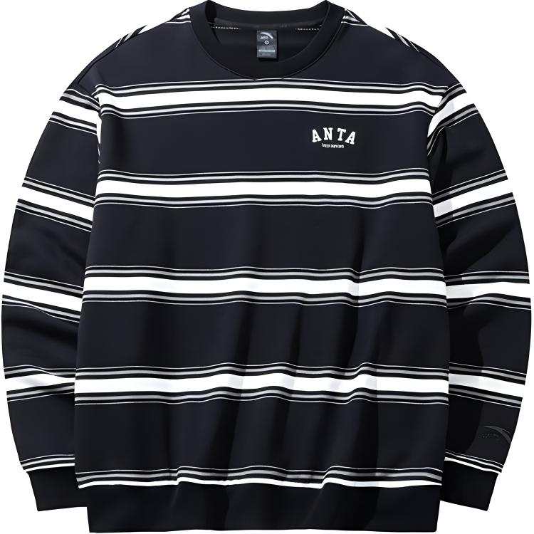 ANTA Anta Life Collection Sweatshirt Men's Basic Black