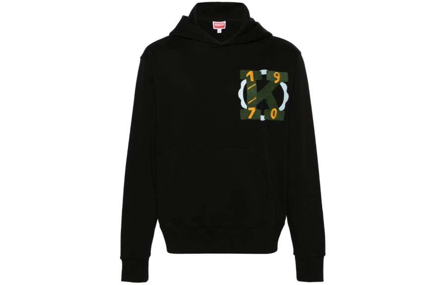 KENZO KENZO Logo Embroidered Hoodie