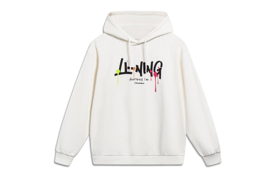 Li-Ning Li Ning Sports Life Collection Sweatshirt Unisex Ivory