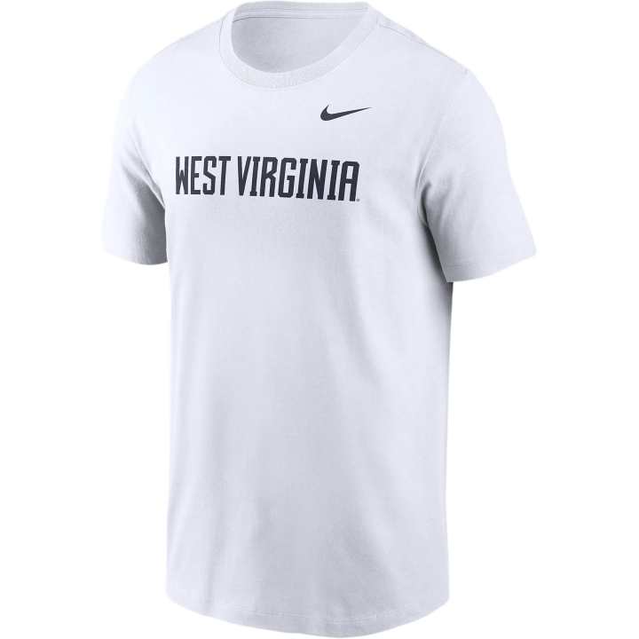 Nike Nike West Virginia Mountaineers Primetime Wordmark Men's Nike College T-Shirt