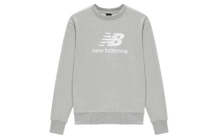 New Balance New Balance Sweatshirt Unisex Light Gray