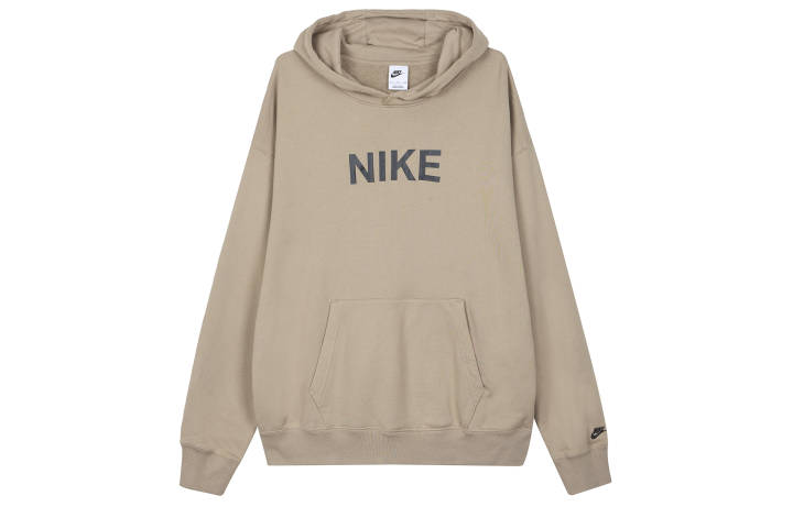 Nike Nike Sweatshirts Men's Khaki Hooded Moderate Regular