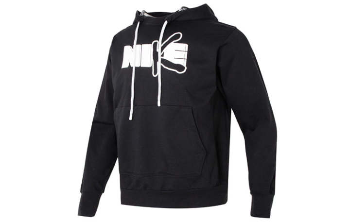 Nike Nike Sweatshirts Men's Black Hooded Moderate Other