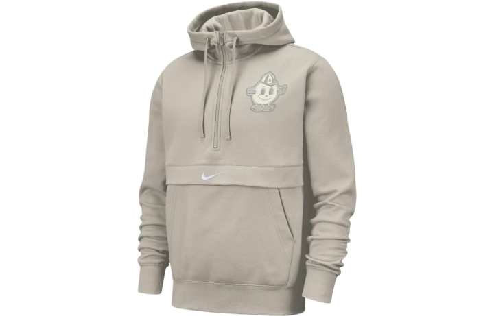 Nike Nike Sweatshirts Men's Beige Hooded Moderate Regular