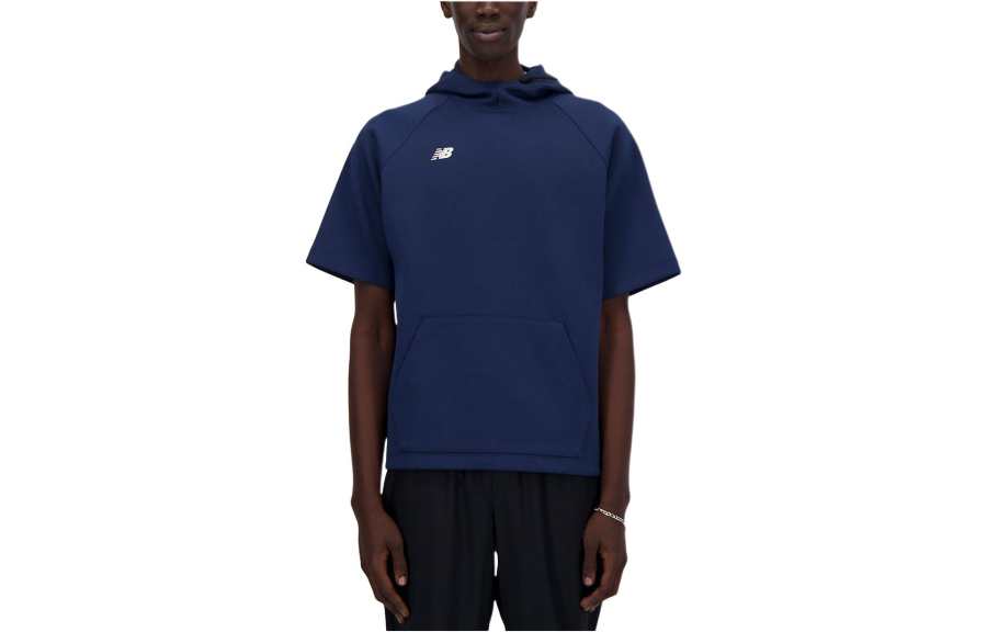 New Balance New Balance SS Fleece BP Hoodie Sweatshirt Men's Marine Blue