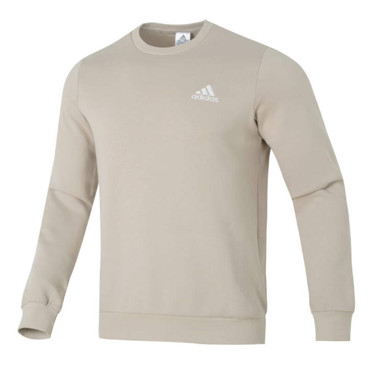 Adidas adidas Men Fleece Running Sweatshirt Khaki