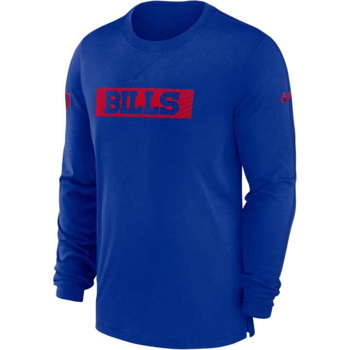 Nike Nike Buffalo Bills Sideline Player Team Issue Men’s Nike Dri-FIT Long-Sleeve Top