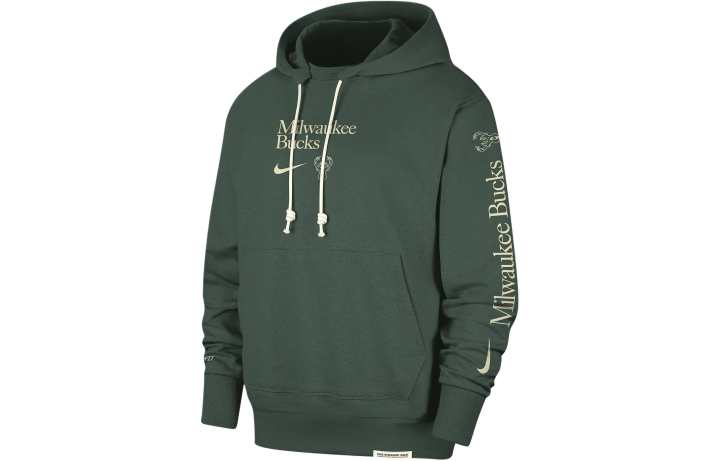 Nike Nike Milwaukee Bucks Standard Issue Courtside Men's Nike Dri FIT Nba Hoodie