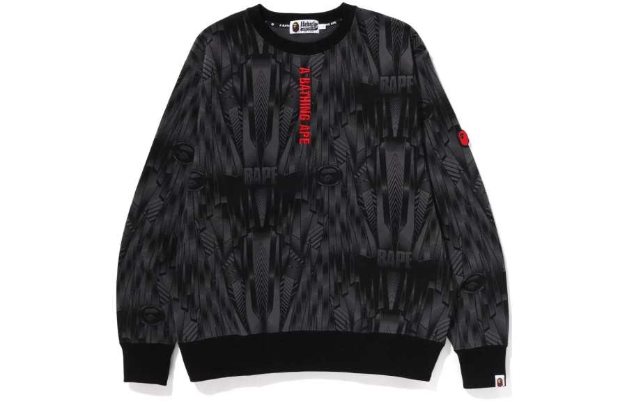 A BATHING APE Bape Speed Racer Relaxed Fit Crewneck