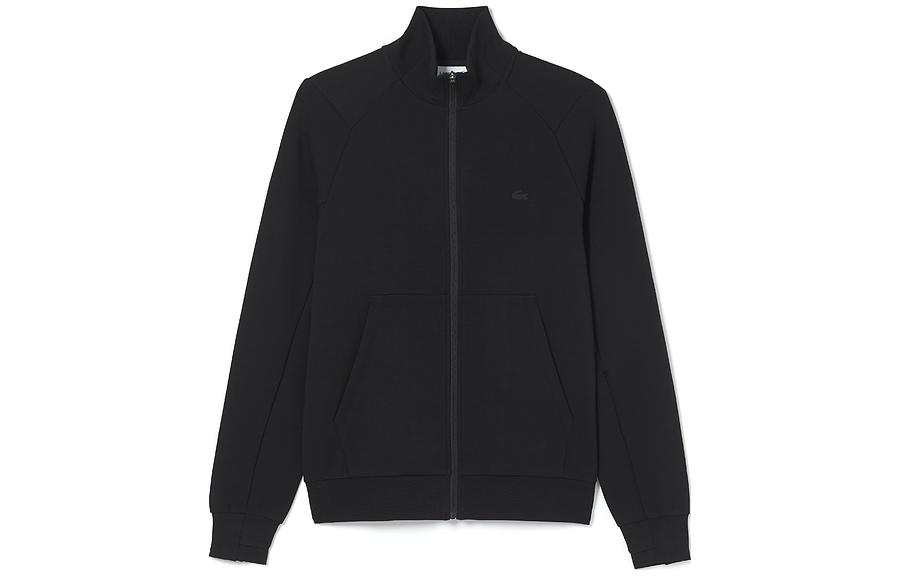 LACOSTE Lacoste logo-embroidered stretch-cotton jacket