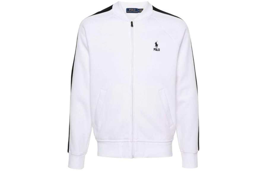 Polo Ralph Lauren Polo-Pony-embroidery zipped sweatshirt