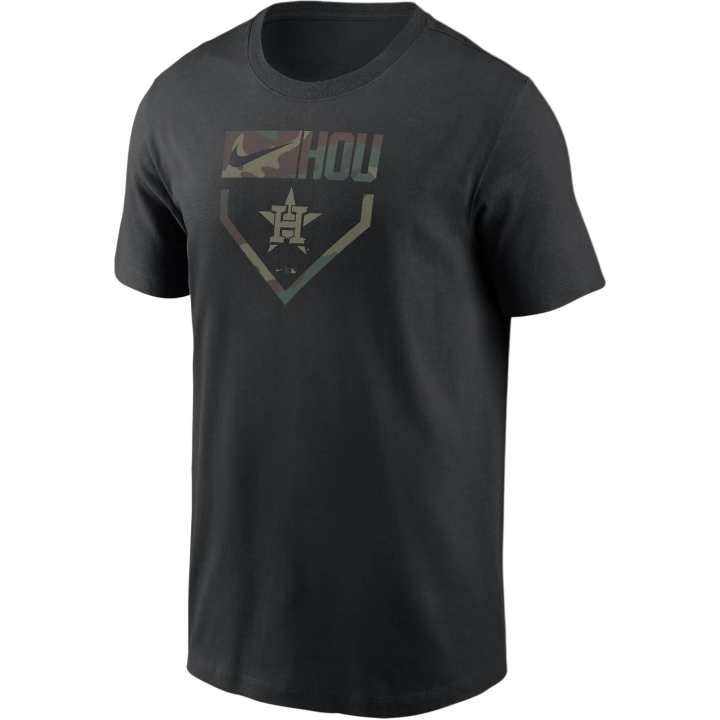 Nike Nike X MLB T Shirts Men's Black Crew Neck Moderate Straight Fit