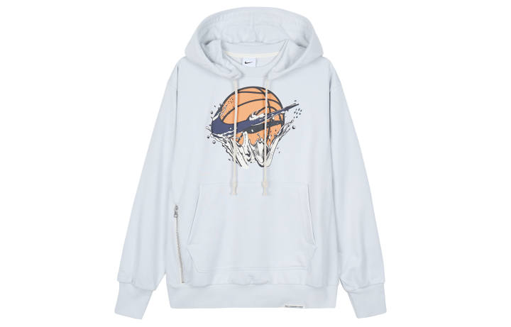 Nike Nike Dri Fit Sweatshirts Men's Photon Gray Hooded Moderate Regular