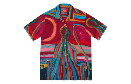 Supreme Supreme Reaper Rayon Short Sleeve Shirt