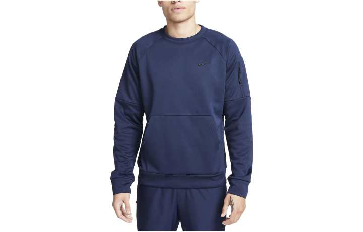 Nike Nike Sweatshirts Men's Blue Crew Neck Moderate Regular