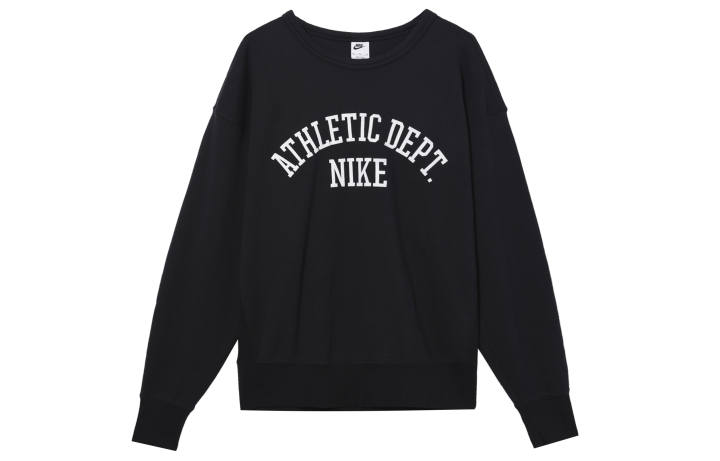 Nike Nike Sweatshirts Men's Black Crew Neck Moderate Regular