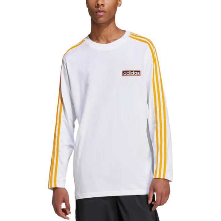 Adidas Adidas T Shirts Men's White Crew Neck Moderate