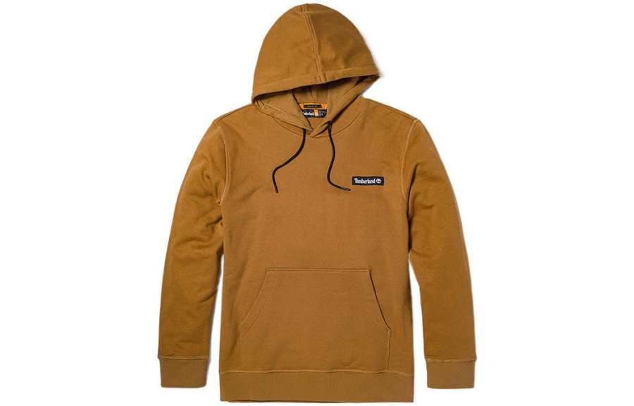 Timberland Sweatshirts Unisex Wheat Hooded Moderate Regular
