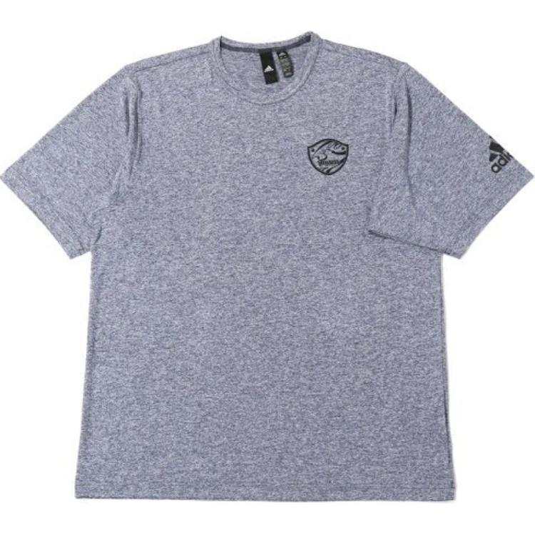 Adidas Adidas T Shirts Men's Gray Crew Neck Moderate
