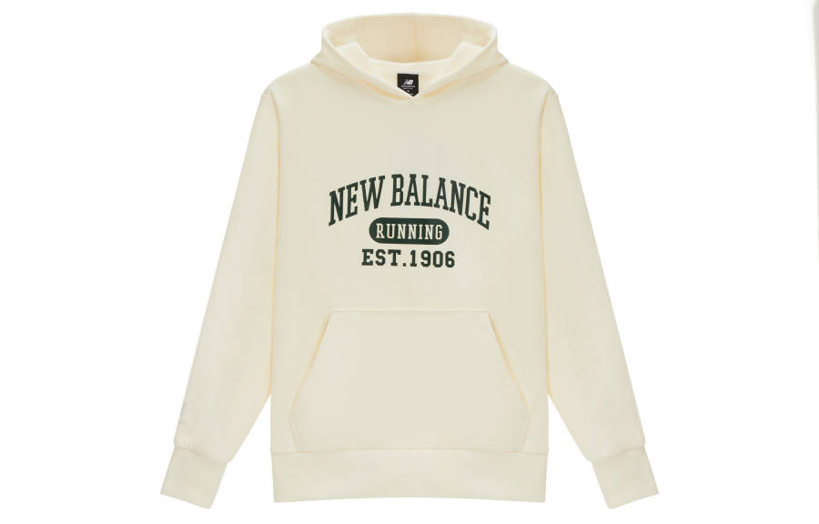 New Balance New Balance Sweatshirt Fall Winter Unisex Ecru