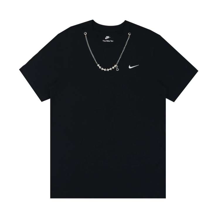 Nike Nike T Shirts Unisex Black Crew Neck Moderate Straight Fit