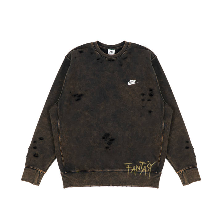Nike Nike Sweatshirts Unisex Brown Crew Neck Moderate Regular