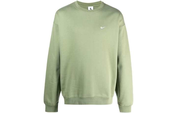 Nike Nike Sweatshirts Men's Green Crew Neck Moderate Regular