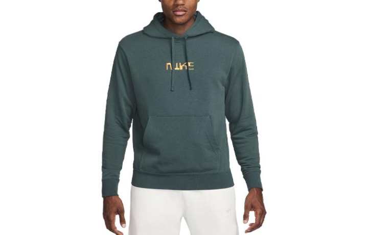 Nike Nike Sweatshirts Men's Peacock Green Hooded Moderate Regular
